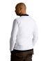 Fine white long-length sweater, Gauthier model