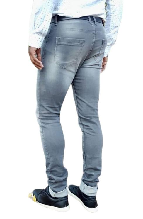 Jeans gris longueur 105 cm modèle Sillo Effect